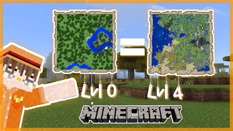 how to level up maps in minecraft